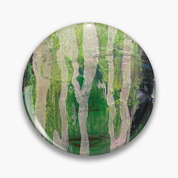 Item preview, Abstracted Face XI – Veiled Green Portrait designed and sold by Gela Mikava.