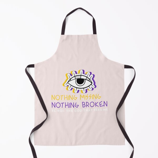 Item preview, NOTHING MISSING NOTHING BROKEN EL-ROI- THE GOD THAT SEES ME INSPIRING PAINTING designed and sold by Kid-roi.