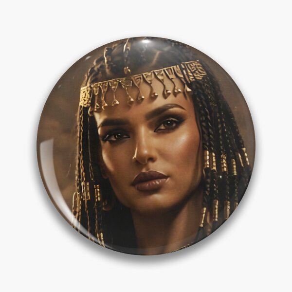 Item preview, Desert Warrior Queen – Powerful Full Body Gold Fantasy Art designed and sold by thor81pl.