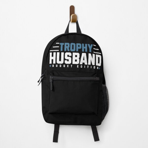Item preview, Trophy Husband Budget Edition Funny Husband Quote designed and sold by KHWD.