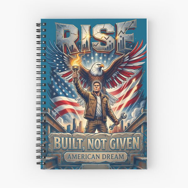 Item preview, Rise USA – Built Not Given American Dream designed and sold by VoidAnimeStudio.