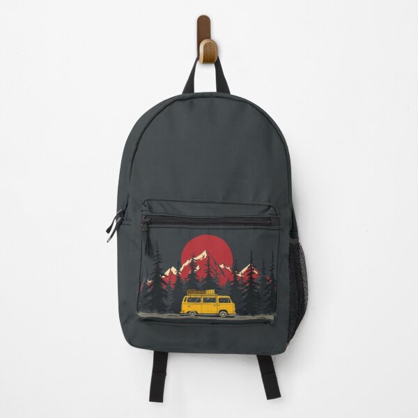 Item preview, Van drives through mountains at dusk designed and sold by anytka.