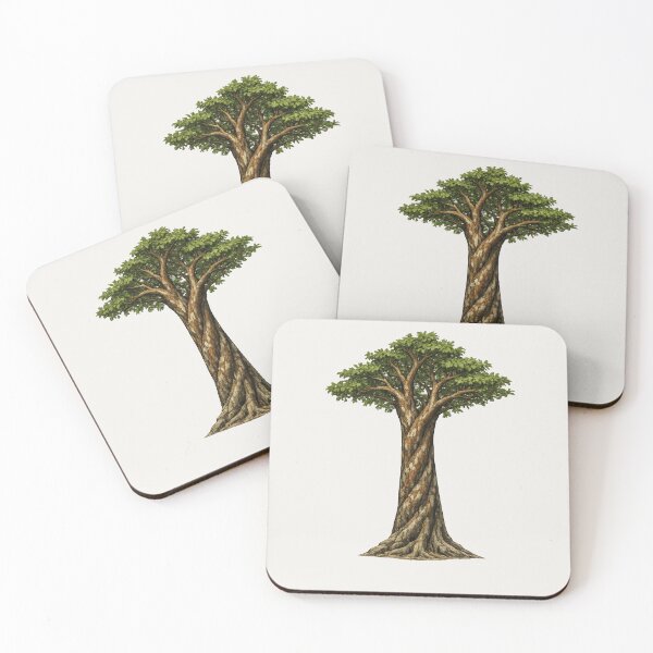 Item preview, Pacific Madrone – Tree Portrait Illustration designed and sold by Ombrya.