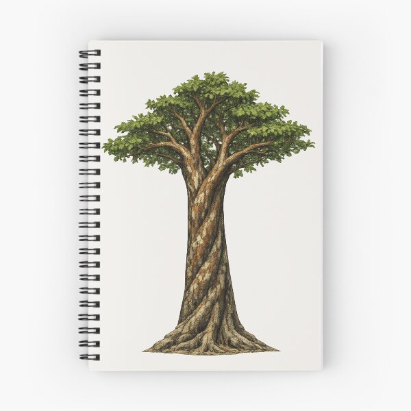 Item preview, Pacific Madrone – Tree Portrait Illustration designed and sold by Ombrya.