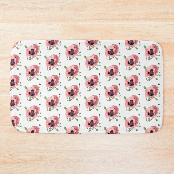 Item preview, Pink Poppy (on white) designed and sold by Murph's Images.