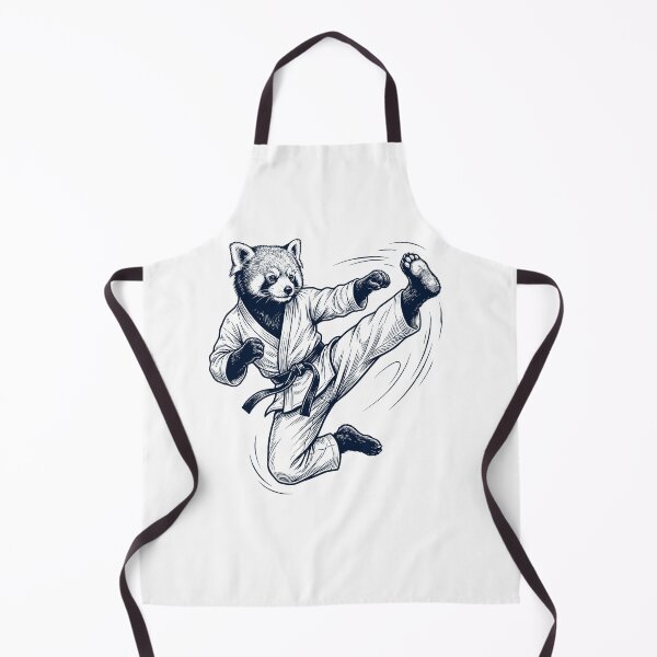 Item preview, Vintage Red Panda Doing Karate Martial Art Animal Lover designed and sold by TerryConnells.