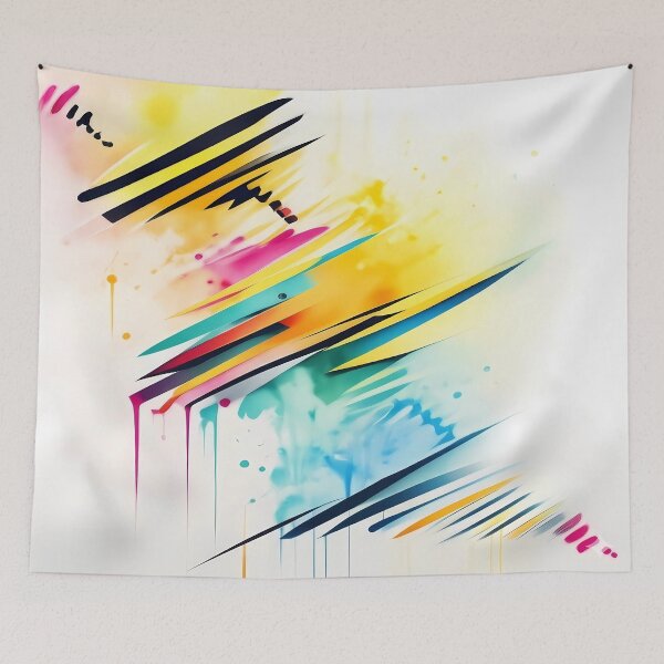 Item preview, Dynamic Prism - Modern Abstract Geometric Art designed and sold by Art-Inspir-AI.