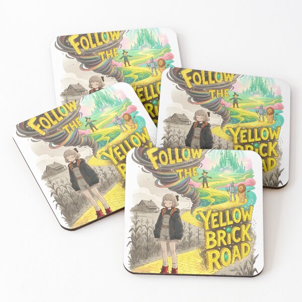 Item preview, Follow the Yellow Brick Road – The Wizard of Oz designed and sold by VoidAnimeStudio.