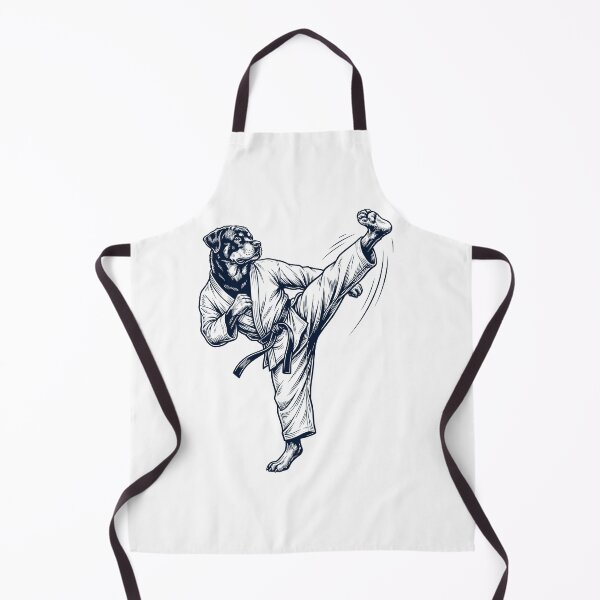 Item preview, Vintage Rottweiler Doing Karate Martial Art Dog Lover designed and sold by TerryConnells.
