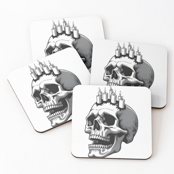 Item preview, Burning Mind Skull designed and sold by Kavya Art.