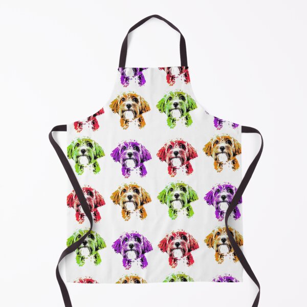 Item preview, Rainbow Funky Dog Design - Crossbreed - Pop Art designed and sold by SadSacDesigns.