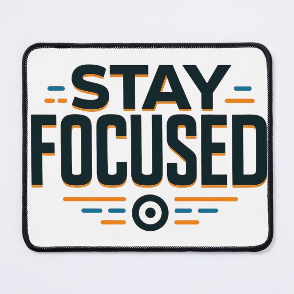 Item preview, Stay Focused Minimal Work Design designed and sold by echoink-studio.