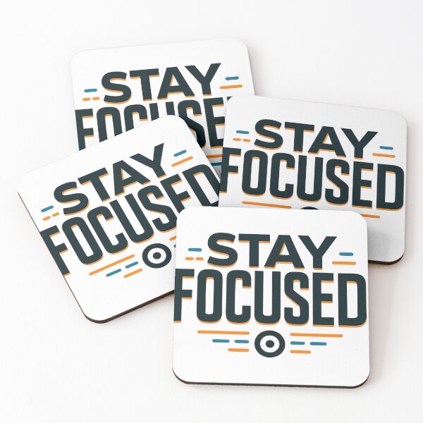 Item preview, Stay Focused Minimal Work Design designed and sold by echoink-studio.