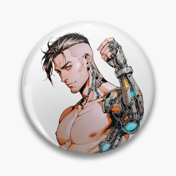 Item preview, Cyborg Man designed and sold by ArtCraftLab.