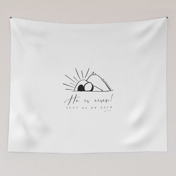 Item preview, He is risen designed and sold by dudaoliveira.art.