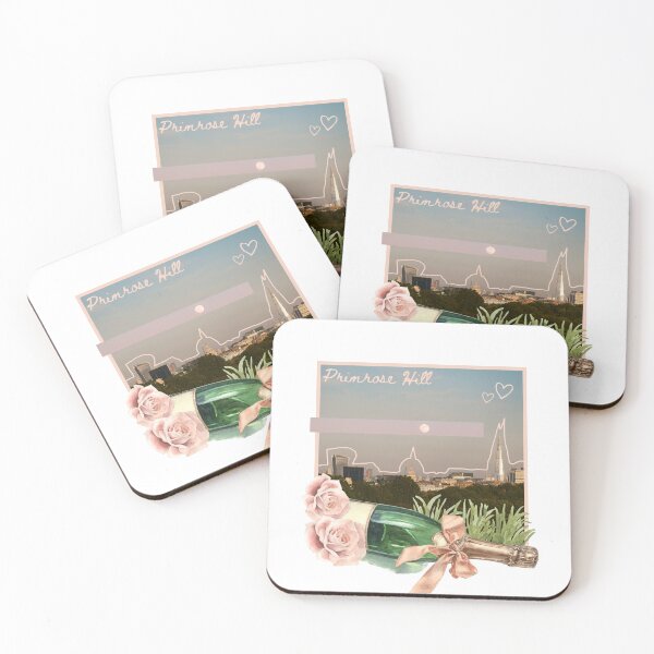 Item preview, Primrosé Hill Picnic - Dusk - Pink designed and sold by HomeAgainStudio.