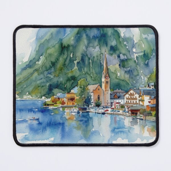 Item preview, Hallstatt Lake View designed and sold by caracatita75.