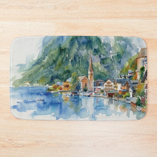 Item preview, Hallstatt Lake View designed and sold by caracatita75.