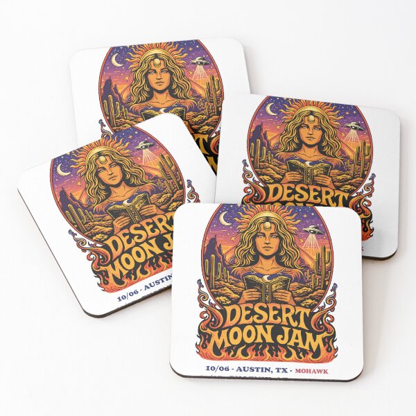Item preview, Desert Moon Jam Festival T-Shirt designed and sold by Matinez Pink.