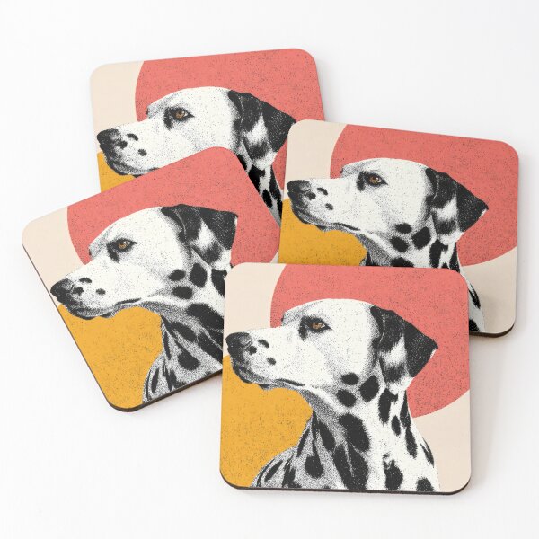 Item preview, Dalmatian dog in simple art style designed and sold by anytka.