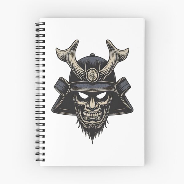 Item preview, Samurai Skull Warrior – Dark Bushido Art designed and sold by Kavya Art.