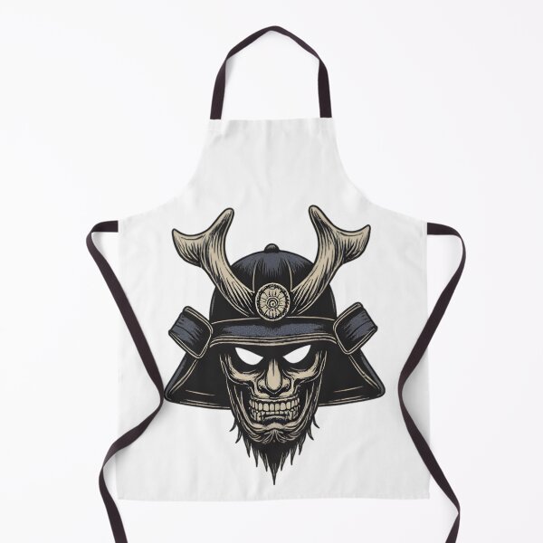 Item preview, Samurai Skull Warrior – Dark Bushido Art designed and sold by Kavya Art.