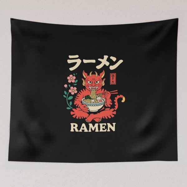 Item preview, Ramen Devil T-Shirt designed and sold by Matinez Pink.