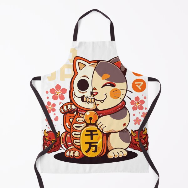Item preview, Lucky Cat Fortune T-Shirt designed and sold by Matinez Pink.