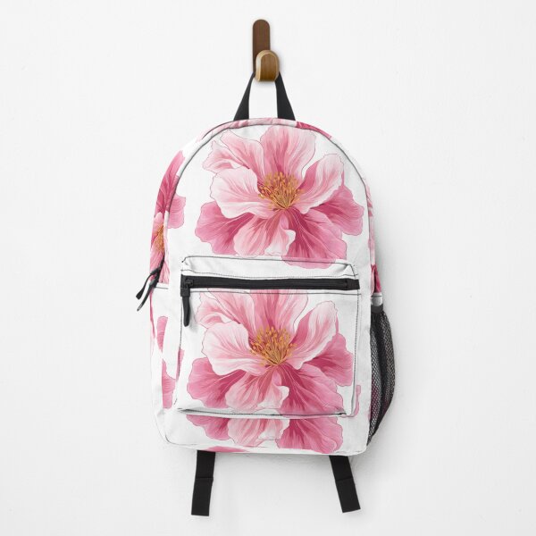 Item preview, Pink Hibiscus Flower - Elegant Tropical Floral Art Print designed and sold by DesignArtist.ia.