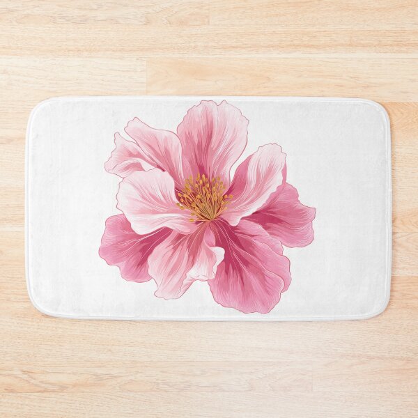 Item preview, Pink Hibiscus Flower - Elegant Tropical Floral Art Print designed and sold by DesignArtist.ia.
