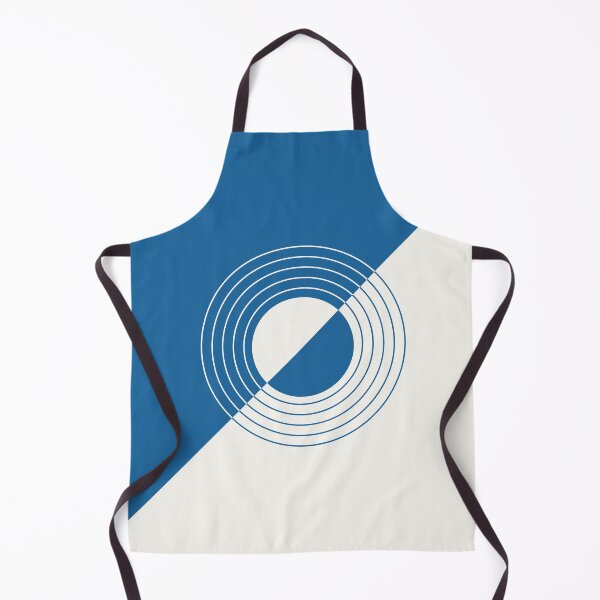 Item preview, The Convergence - Navy Blue and White Geometric Abstract designed and sold by artdocaj.