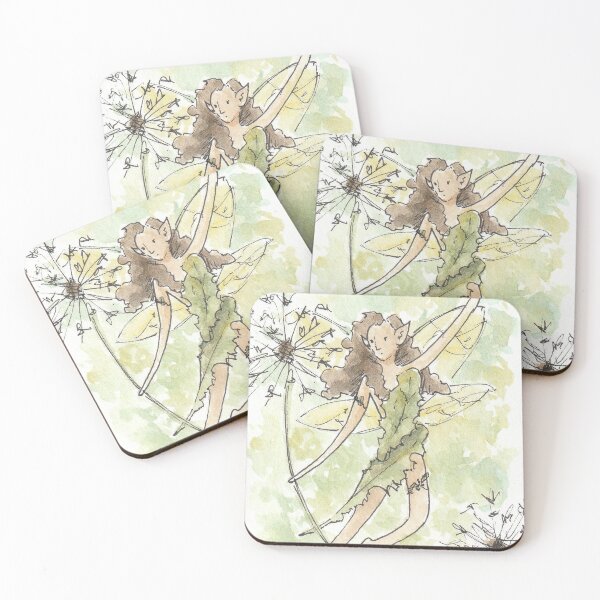 Item preview, Dandelion Fairy Watercolour Illustration designed and sold by Amy Tuff.