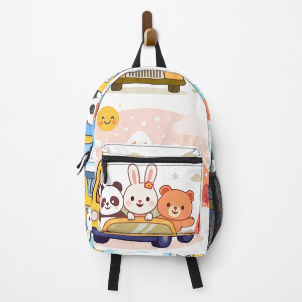 Item preview, Cute Animal Bus Adventure – Kids Cartoon Friends Ride designed and sold by gary44.