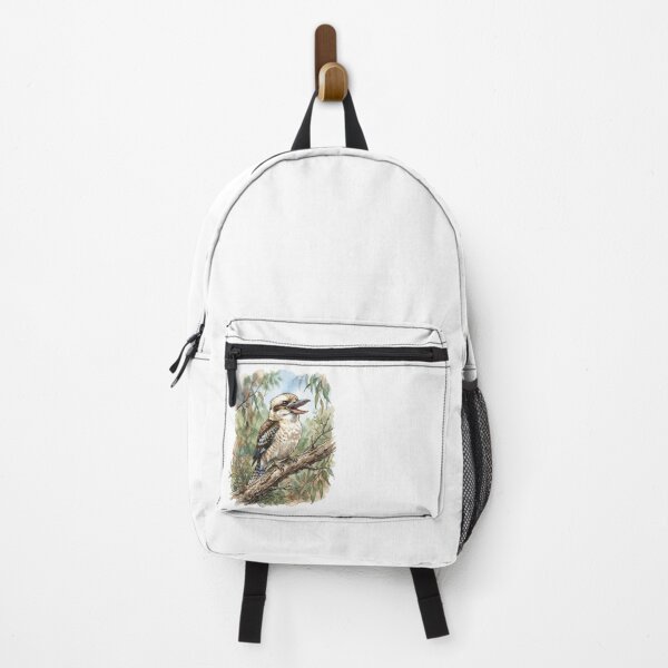 Item preview, Laughing Kookaburra Watercolor Art - Australian Wildlife Bush Illustration designed and sold by RubisLeaf.