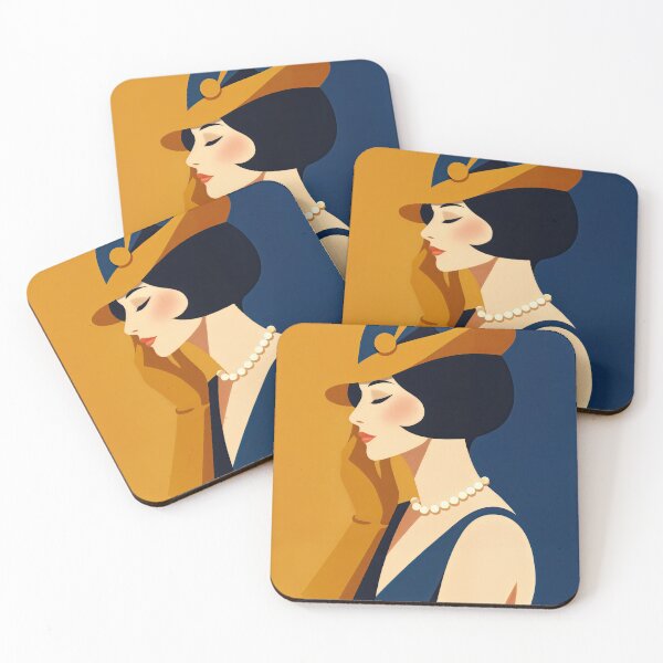 Item preview, Art Deco Elegance in Contrast designed and sold by ForeverPrintsOK.