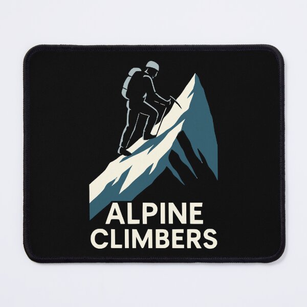 Item preview, Alpine Climbers designed and sold by Plot Twist Outfitters.