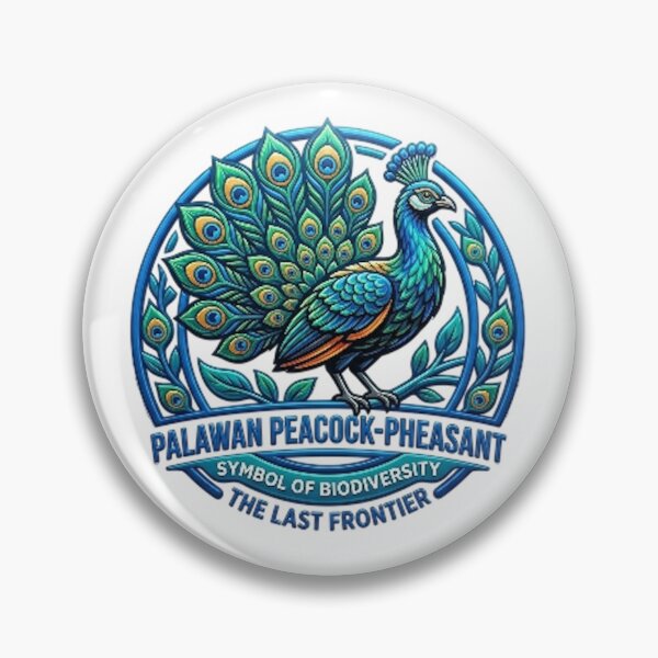 Item preview, PALAWAN PEACOCK-PHEASANT designed and sold by likbatonboot.