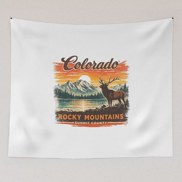 Item preview, Colorado Rocky Mountains Summit County T-Shirt designed and sold by Matinez Pink.