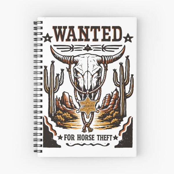Item preview, Western Wanted Poster T-Shirt designed and sold by Matinez Pink.