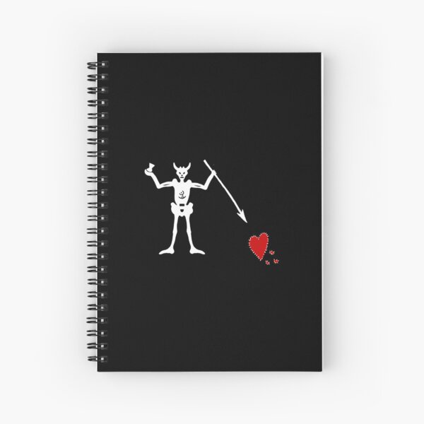 Item preview, Brokenhearted pirate flag designed and sold by MmeNonchalance.