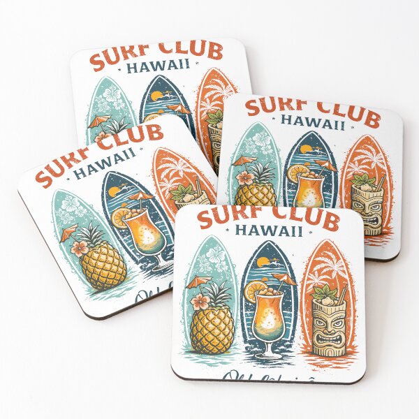 Item preview, Paradise Surf Club Hawaii T-Shirt designed and sold by Matinez Pink.