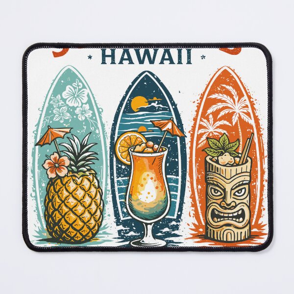 Item preview, Paradise Surf Club Hawaii T-Shirt designed and sold by Matinez Pink.