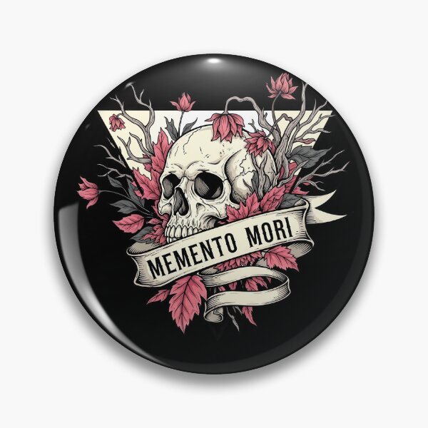 Item preview, Memento Mori Skull Flowers and Dead Leaves designed and sold by nuel-art.