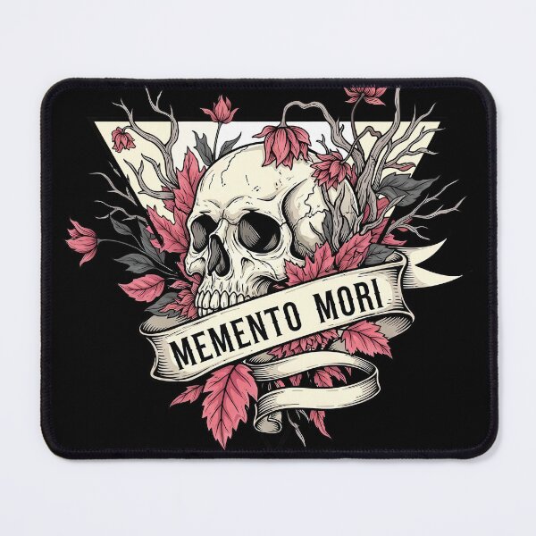 Item preview, Memento Mori Skull Flowers and Dead Leaves designed and sold by nuel-art.