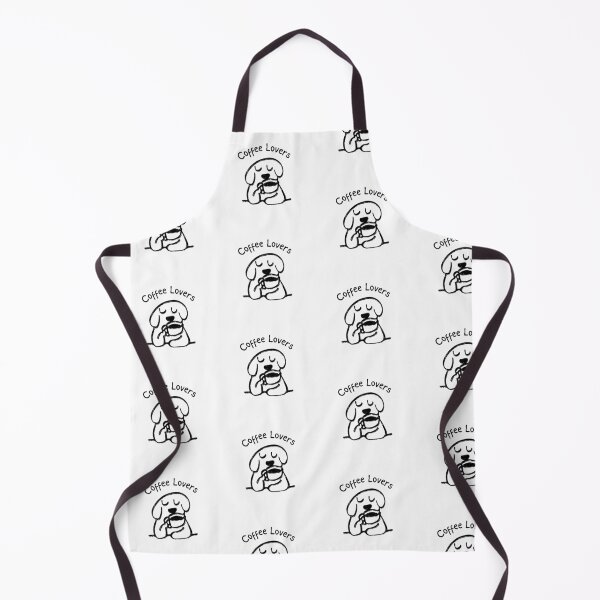 Item preview, Coffee Lover Dog – Cute Dog Drinking Coffee Funny Pet Design designed and sold by gluxdesing.