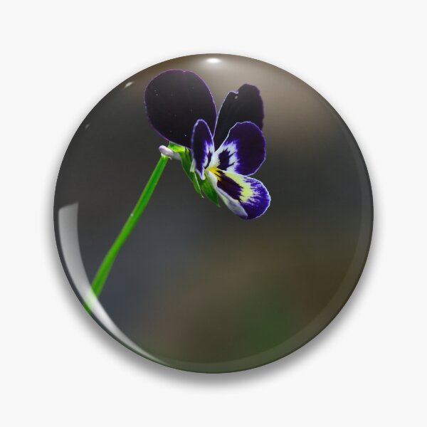 Item preview, Minimal Dark Purple Flower Single Bloom Moody Botanical Aesthetic designed and sold by onubi.