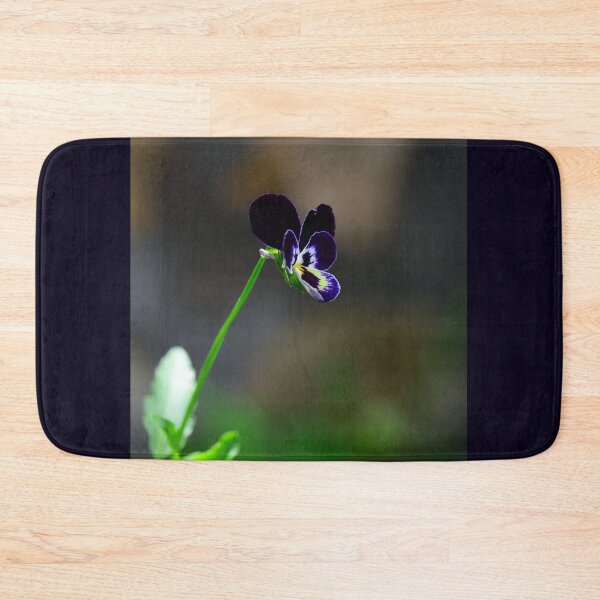 Item preview, Minimal Dark Purple Flower Single Bloom Moody Botanical Aesthetic designed and sold by onubi.