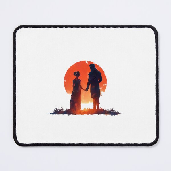 Item preview, Dramatic Sunset Silhouette Pride and Prejudice Romance designed and sold by Fenay Designs.