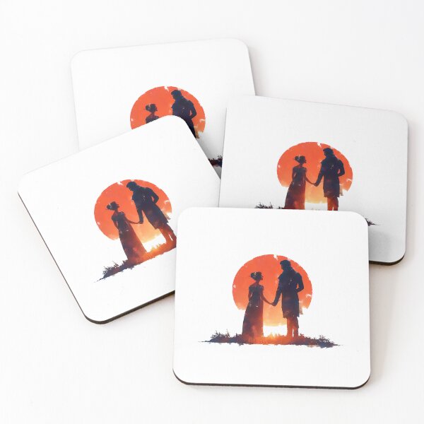 Item preview, Dramatic Sunset Silhouette Pride and Prejudice Romance designed and sold by Fenay Designs.