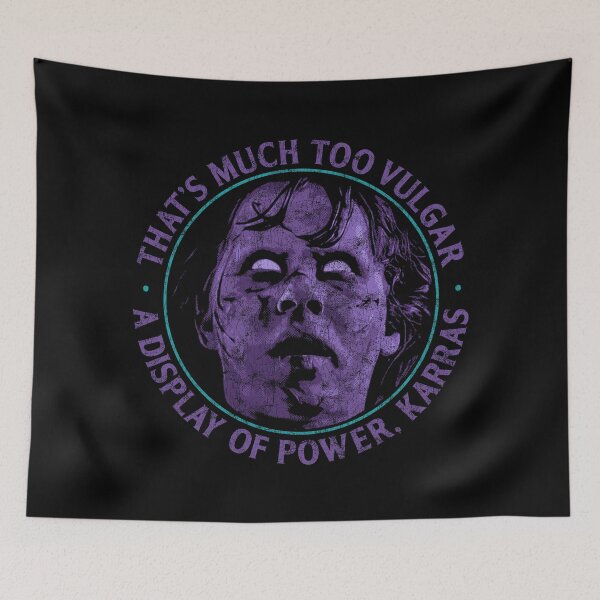 Item preview, Vulgar A Display Of Power 1973 The Exorcist Horror Distressed designed and sold by Power Up Prints.